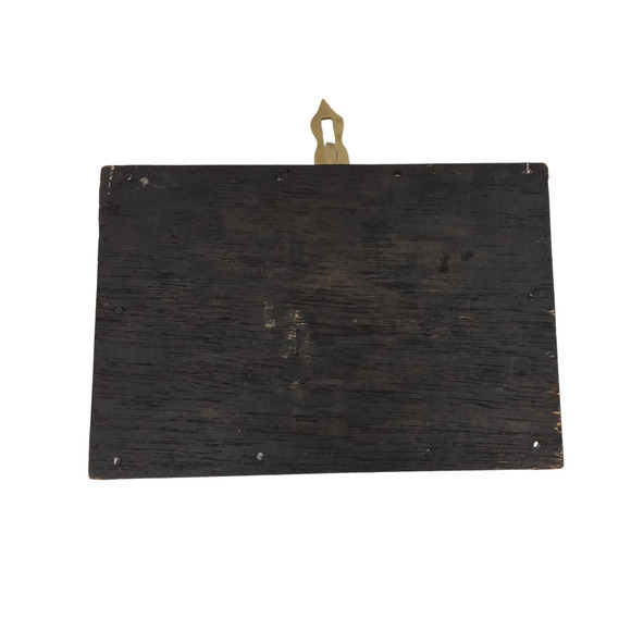 Vintage Wooden Treasure Chest Box with Brass Accents – Jewelry Keepsake Storage - Picture 10 of 12